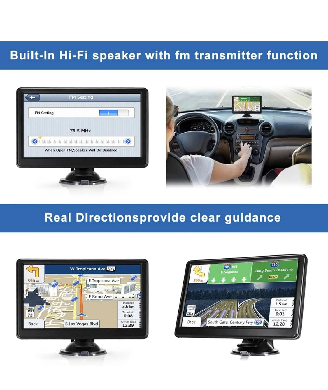 Pantalla Gps coche