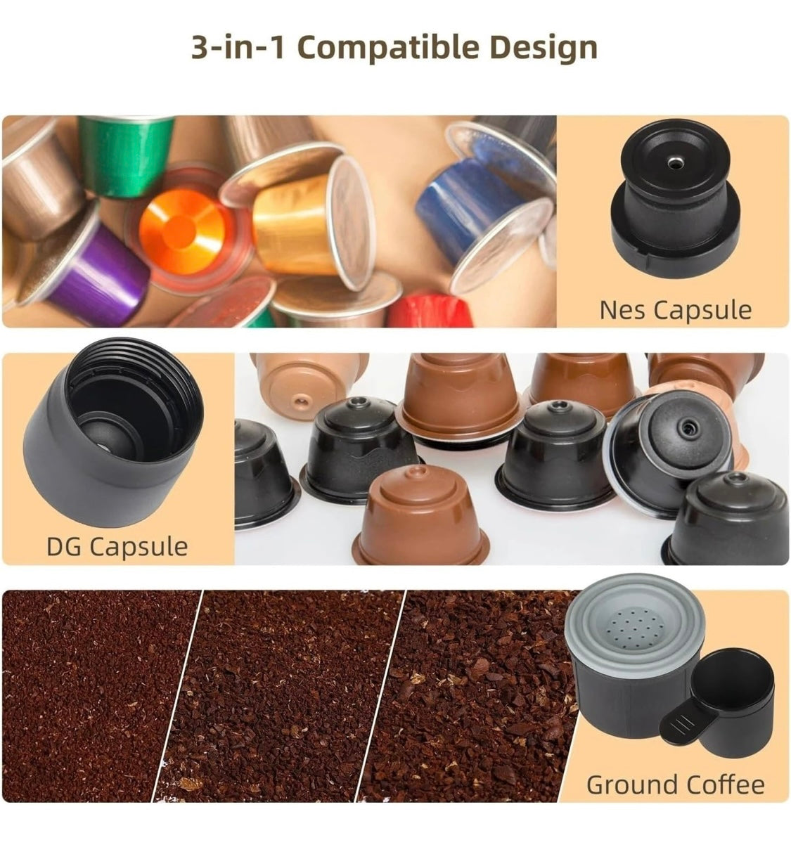 Mini cafetera presión manual