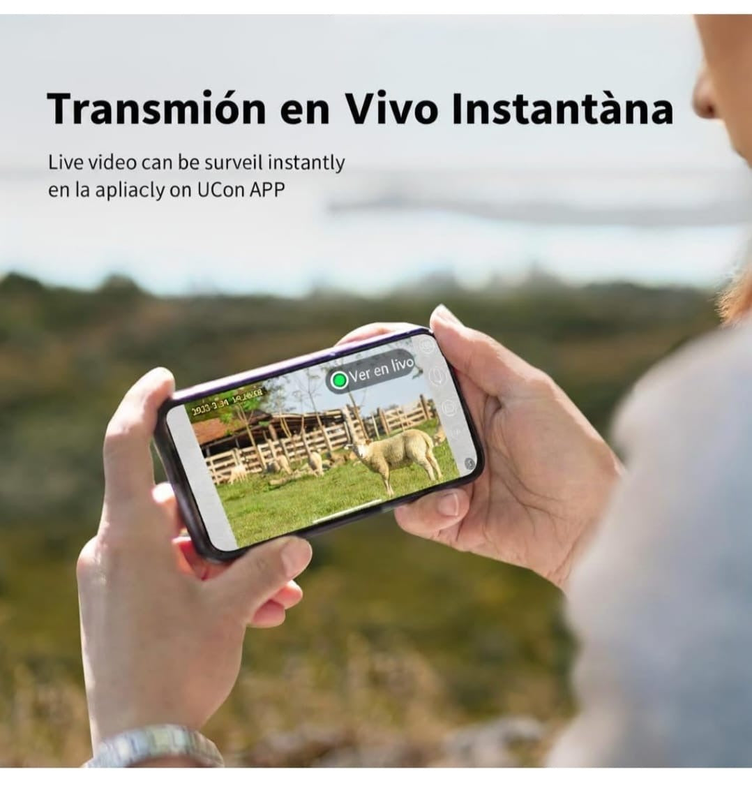 Cámara de Caza 4G LTE Solar con Tarjeta SIM