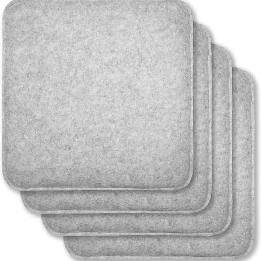 Juego 4 cojines de asiento