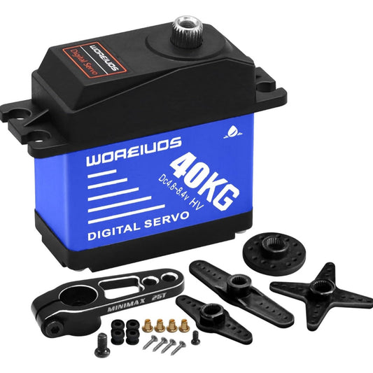 Servo digital sin núcleo de 40 Kg