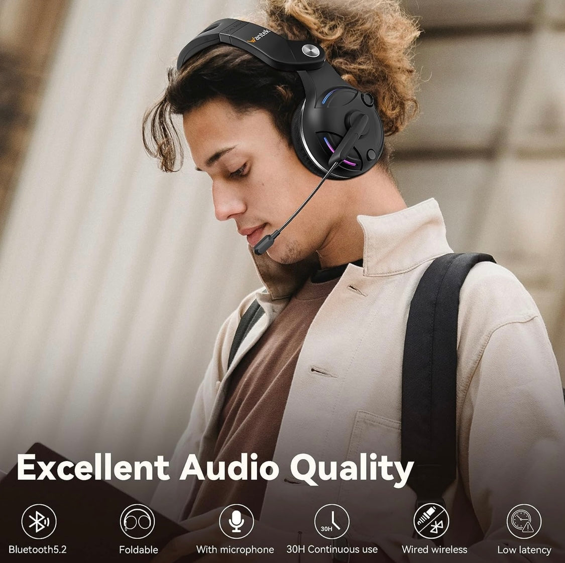 Auriculares Wantek inalámbricos