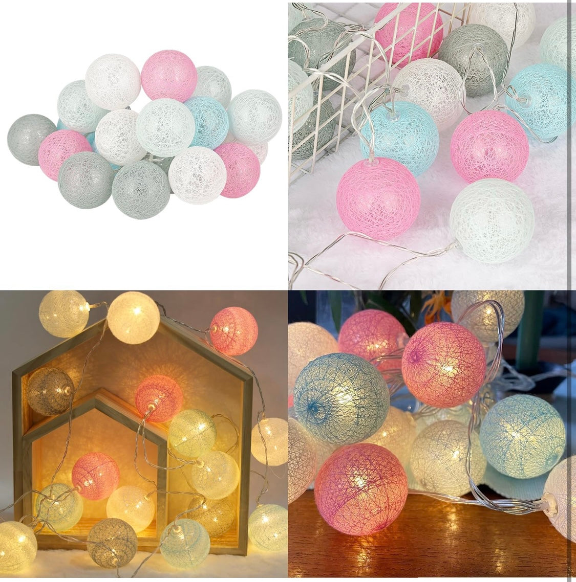 Guirnalda luces de luces de colores