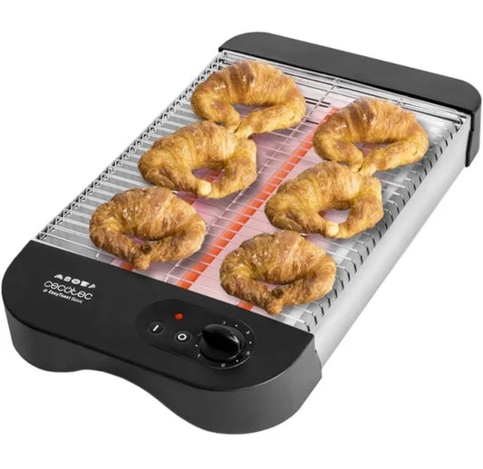 Tostador Cecotec EasyToast Basic 900W | 6 Niveles y Cuarzo