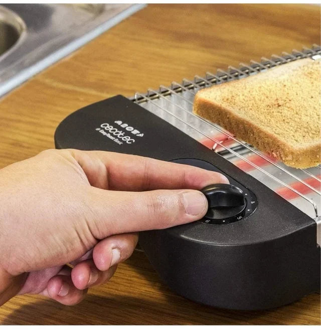 Tostador Cecotec EasyToast Basic 900W | 6 Niveles y Cuarzo