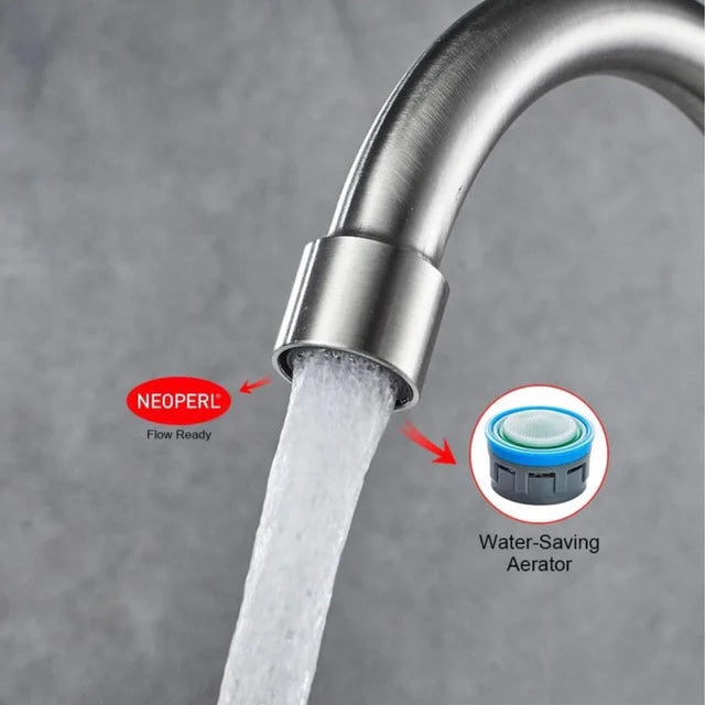 Ibergrif Grifo Cocina Monomando Agua Fría